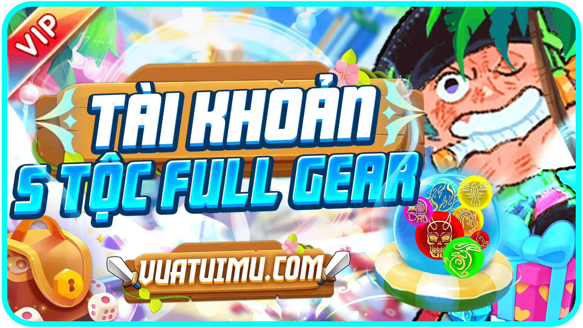 5 TỘC V4 FULL GEAR