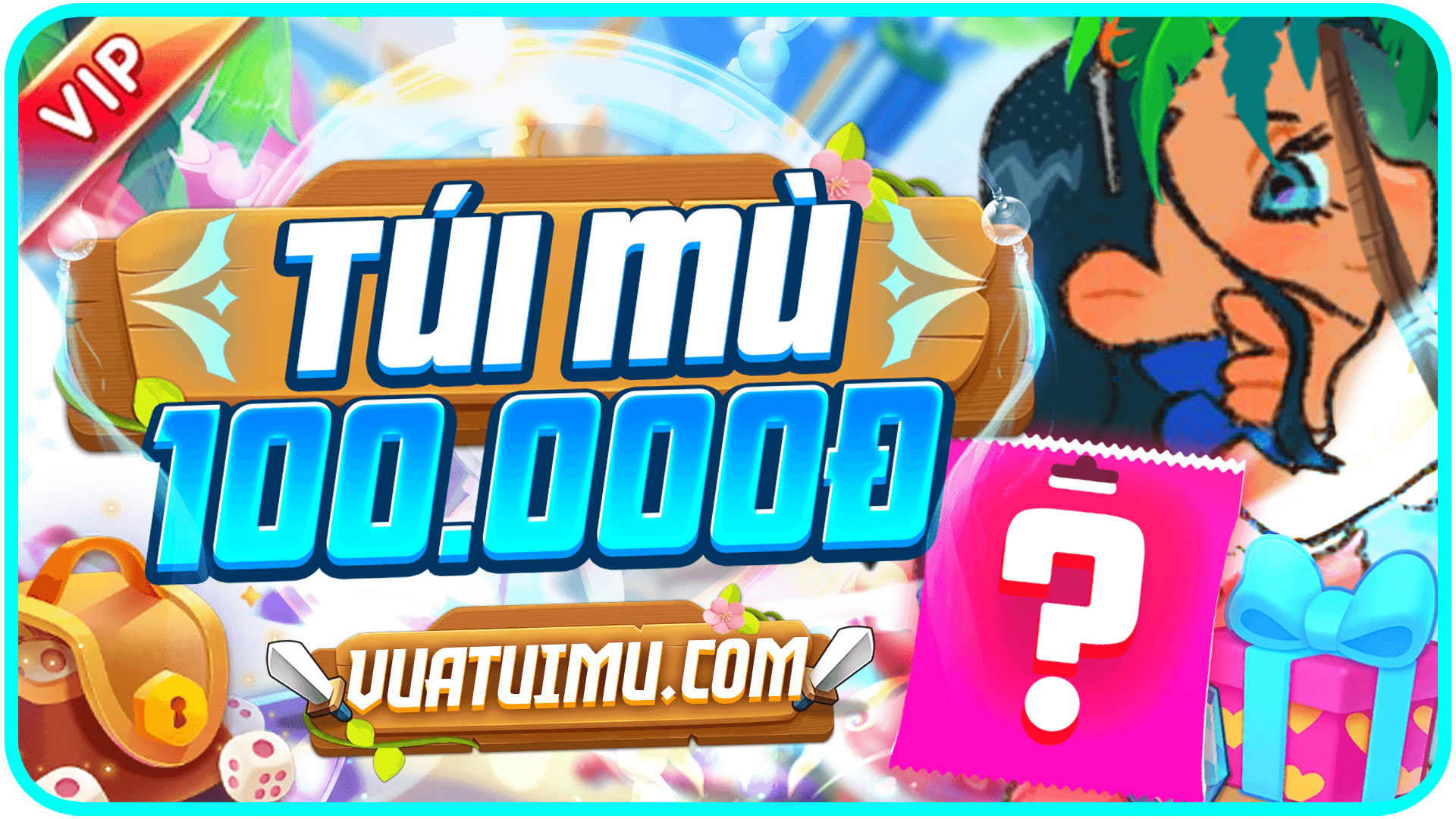 TÚI MÙ BLOX FRUITS 100K