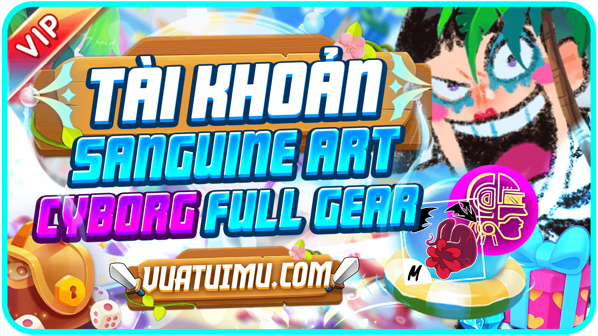 SANGUINE ART + V4 CYBORG FULL GEAR